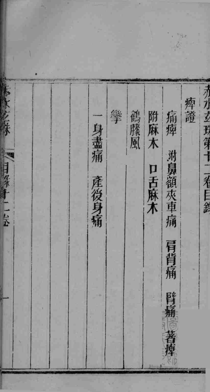 赤水玄珠  卷12-13